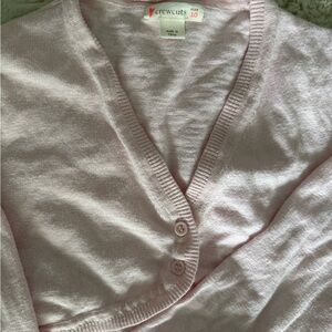 Crewcuts Light Pink Girl's Cropped Ballet Sweater